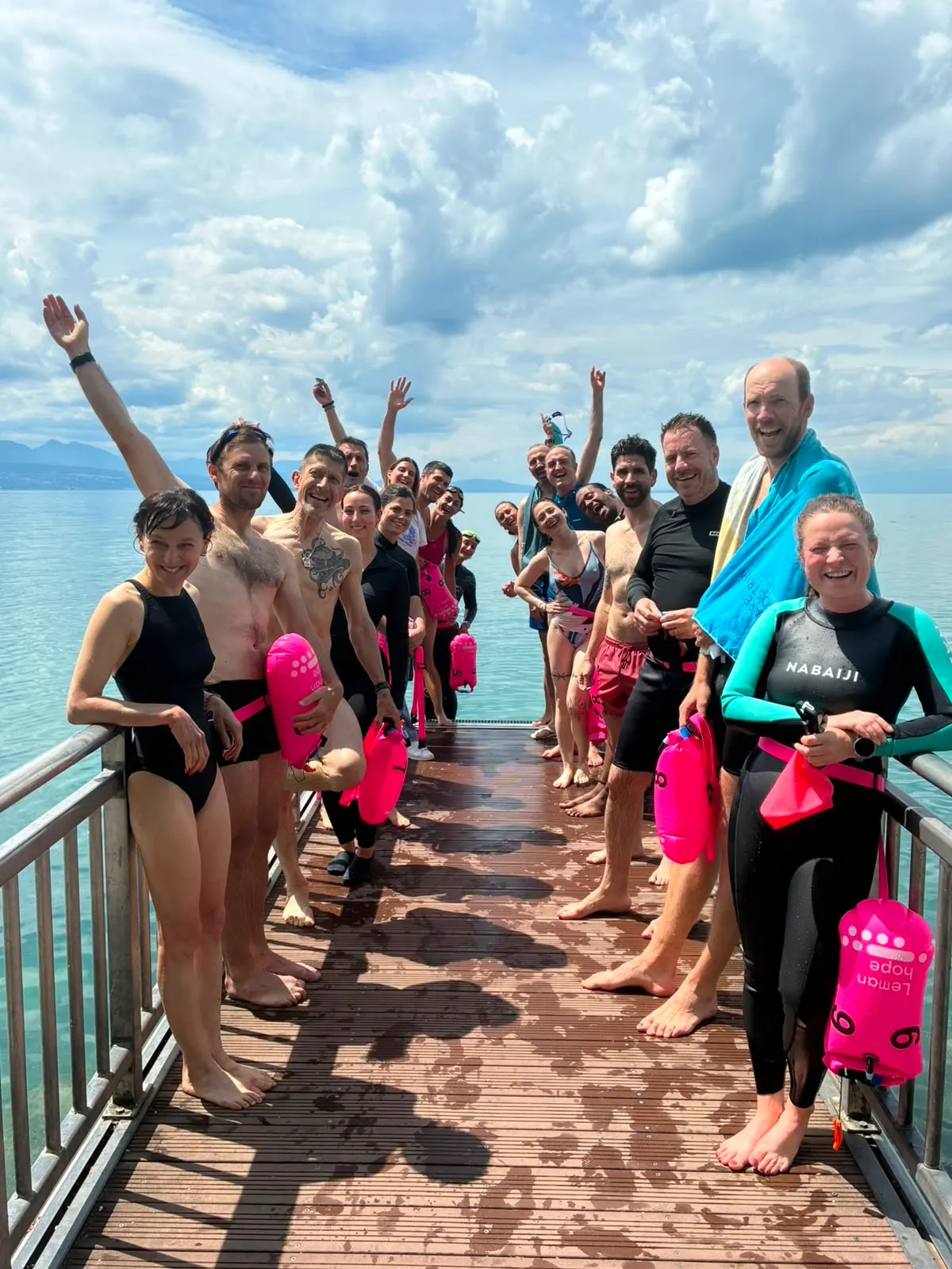 Préparation à la nage en eau libre avec Two Lanes Academy